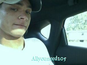 Allyouneed205