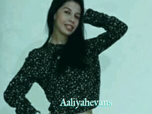 Aaliyahevans
