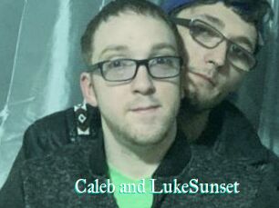 Caleb_and_LukeSunset