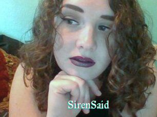 SirenSaid