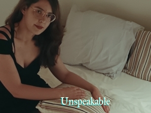 Unspeakable