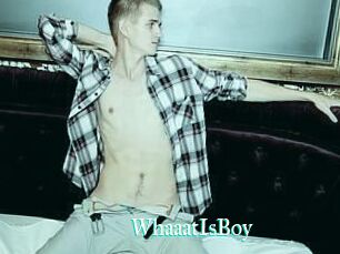 WhaaatIsBoy